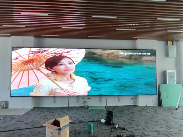 汉阳P1.53led小间距屏安装案例